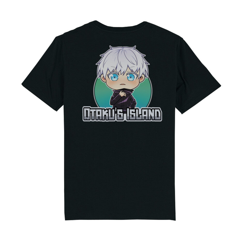 Otaku's Island x Chibi Gojo - Herren T-Shirt Premium