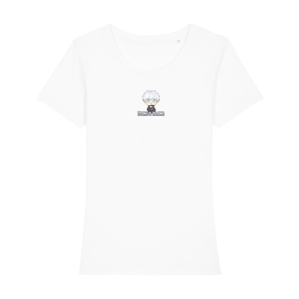 Otaku's Island x Chibi Gojo - Damen T-Shirt Premium