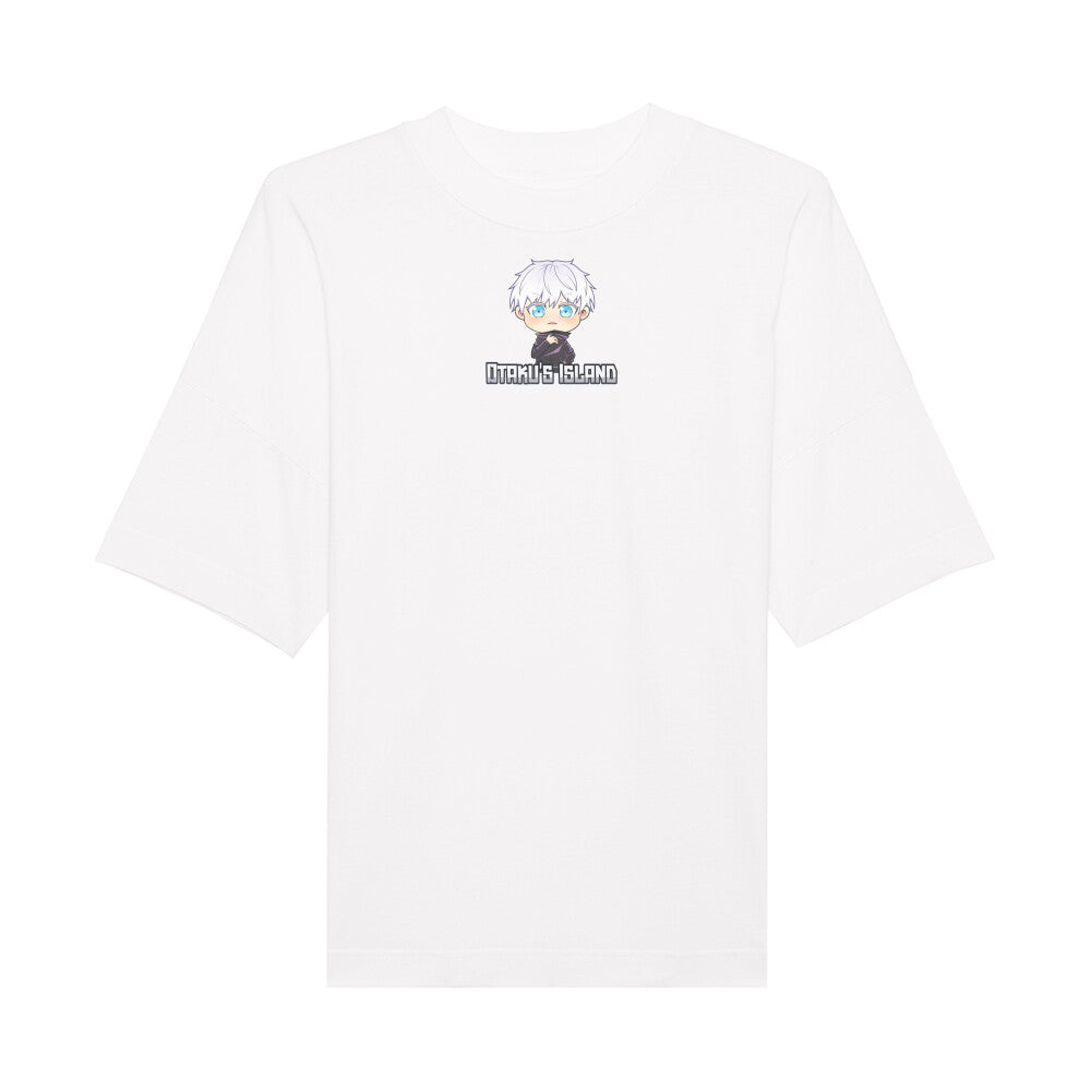 Otaku's Island x Chibi Gojo - Oversized Shirt Premium