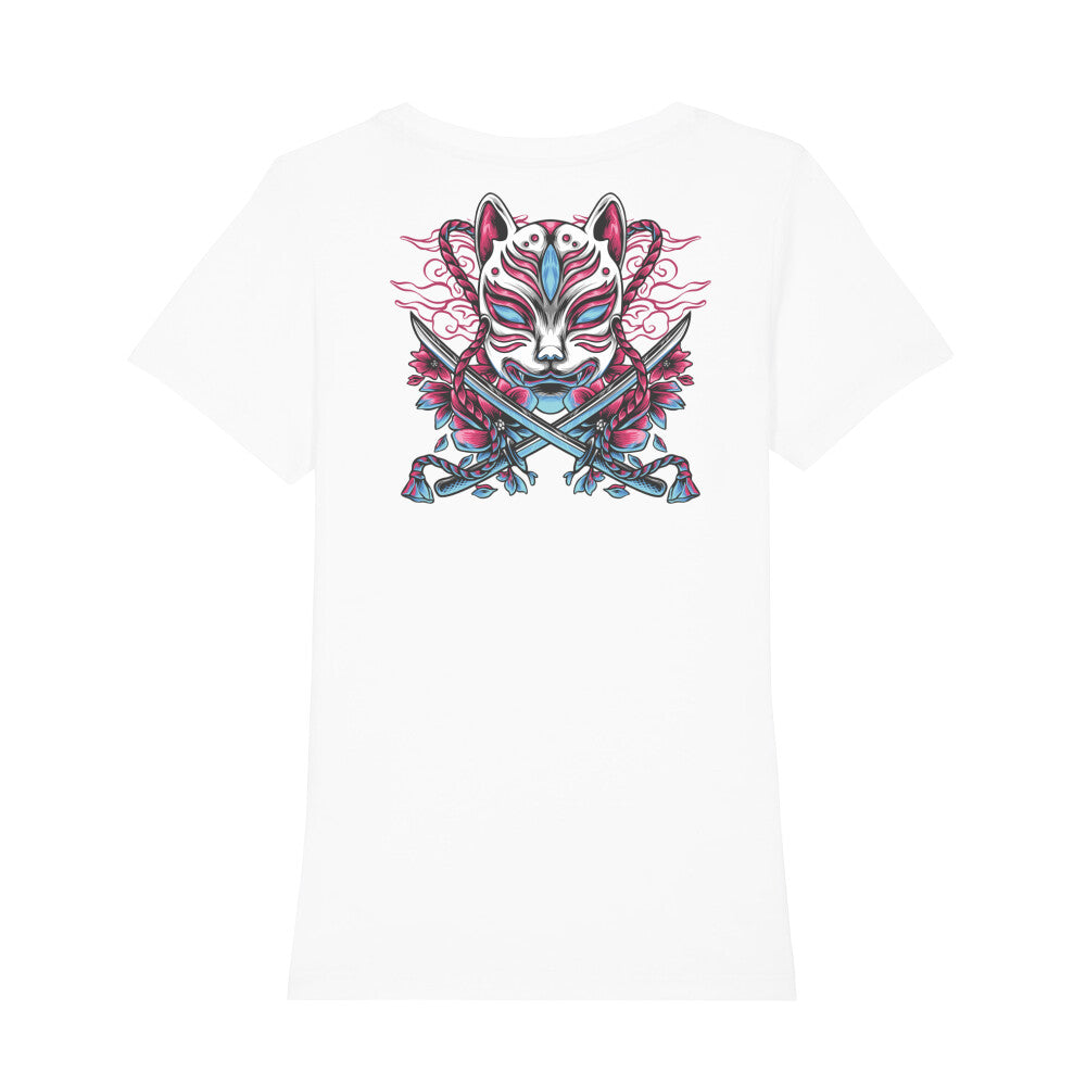 Kitsune x Katana - Damen T-Shirt Premium