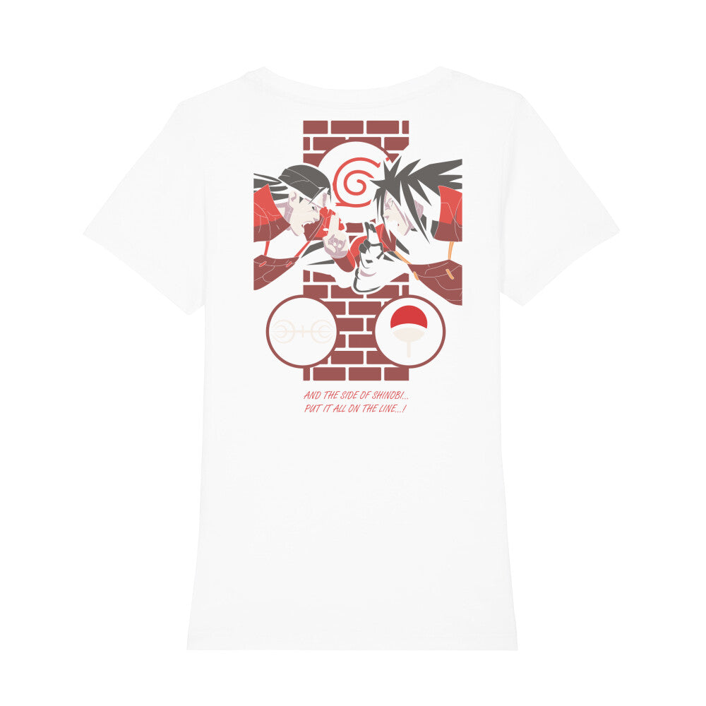 Hashirama Senju x Madara Uchiha - Women's Premium T-Shirt