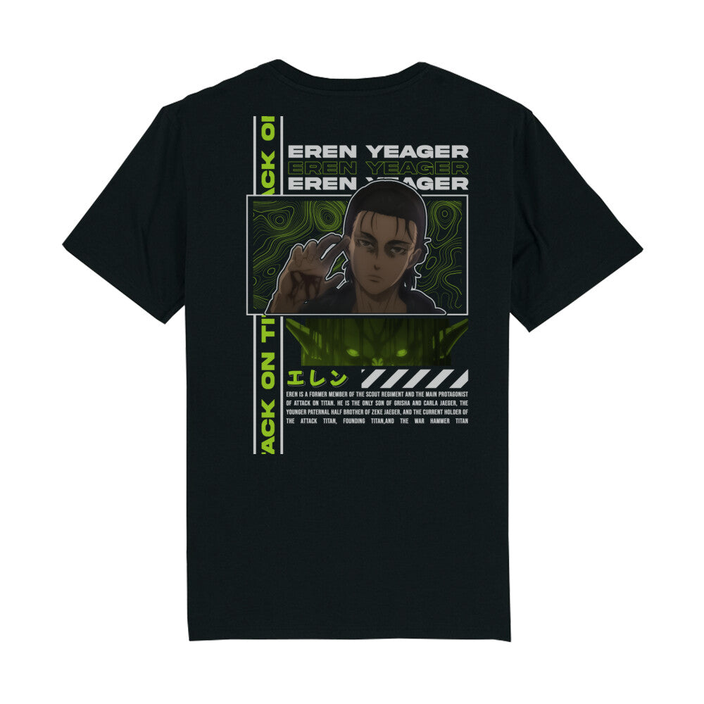 Attack On Titan x Eren Yaeger - Herren T-Shirt Premium