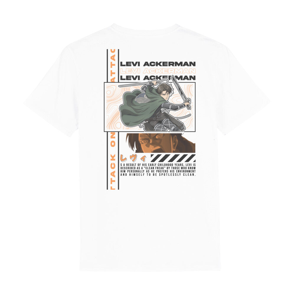 Attack On Titan x Levi Ackermann - Herren T-Shirt Premium
