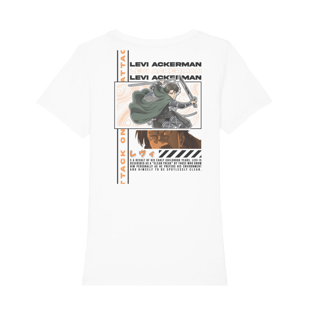 Attack On Titan x Levi Ackermann - Damen T-Shirt Premium
