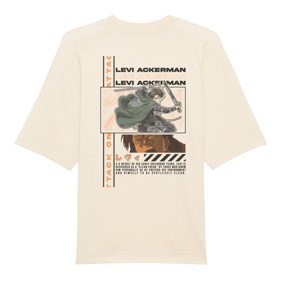 Attack On Titan x Levi Ackermann - Oversized Shirt Premium