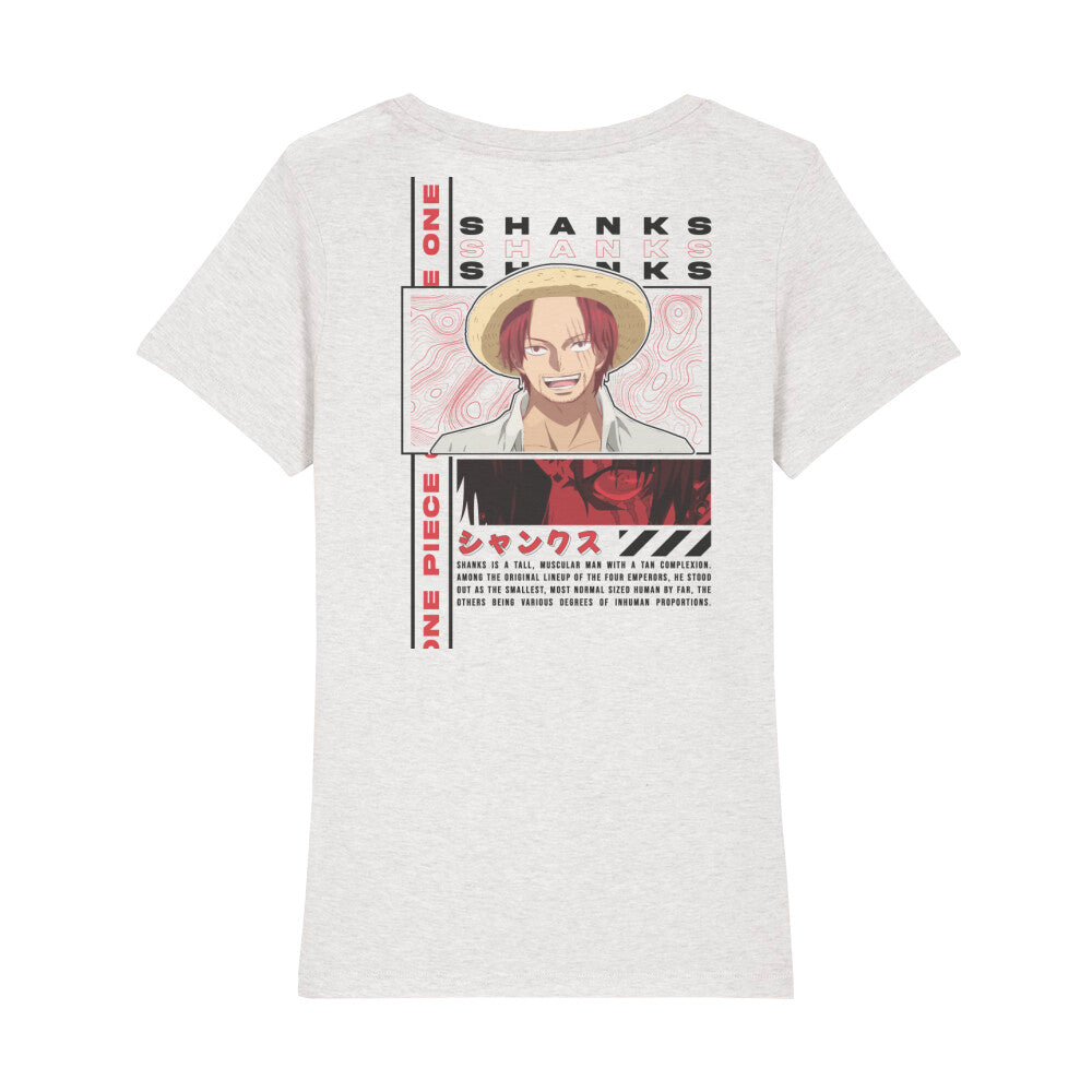 One Piece x Akagami No Shanks - Damen T-Shirt Premium