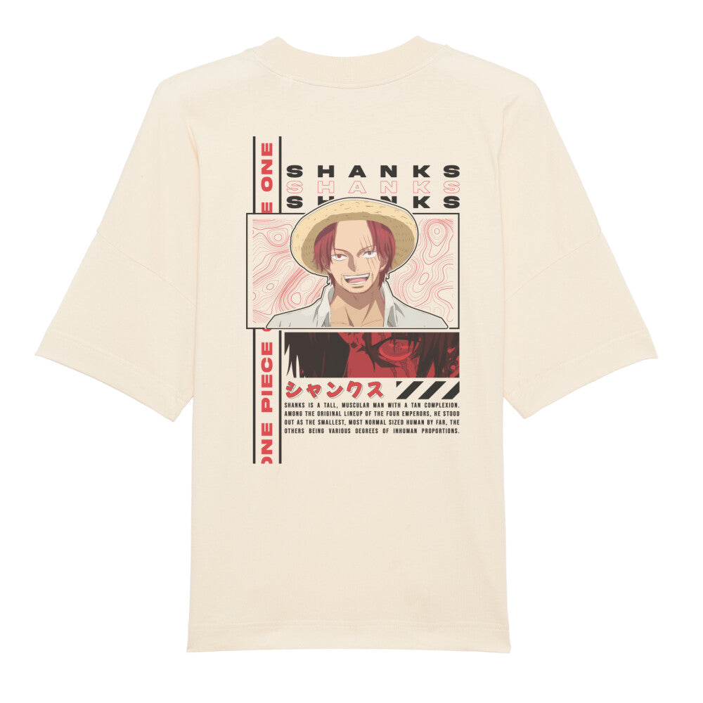 One Piece x Akagami No Shanks - Oversized Shirt Premium