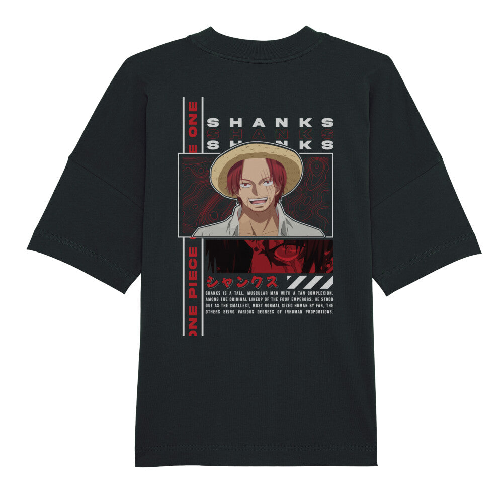 One Piece x Akagami No Shanks - Oversized Shirt Premium