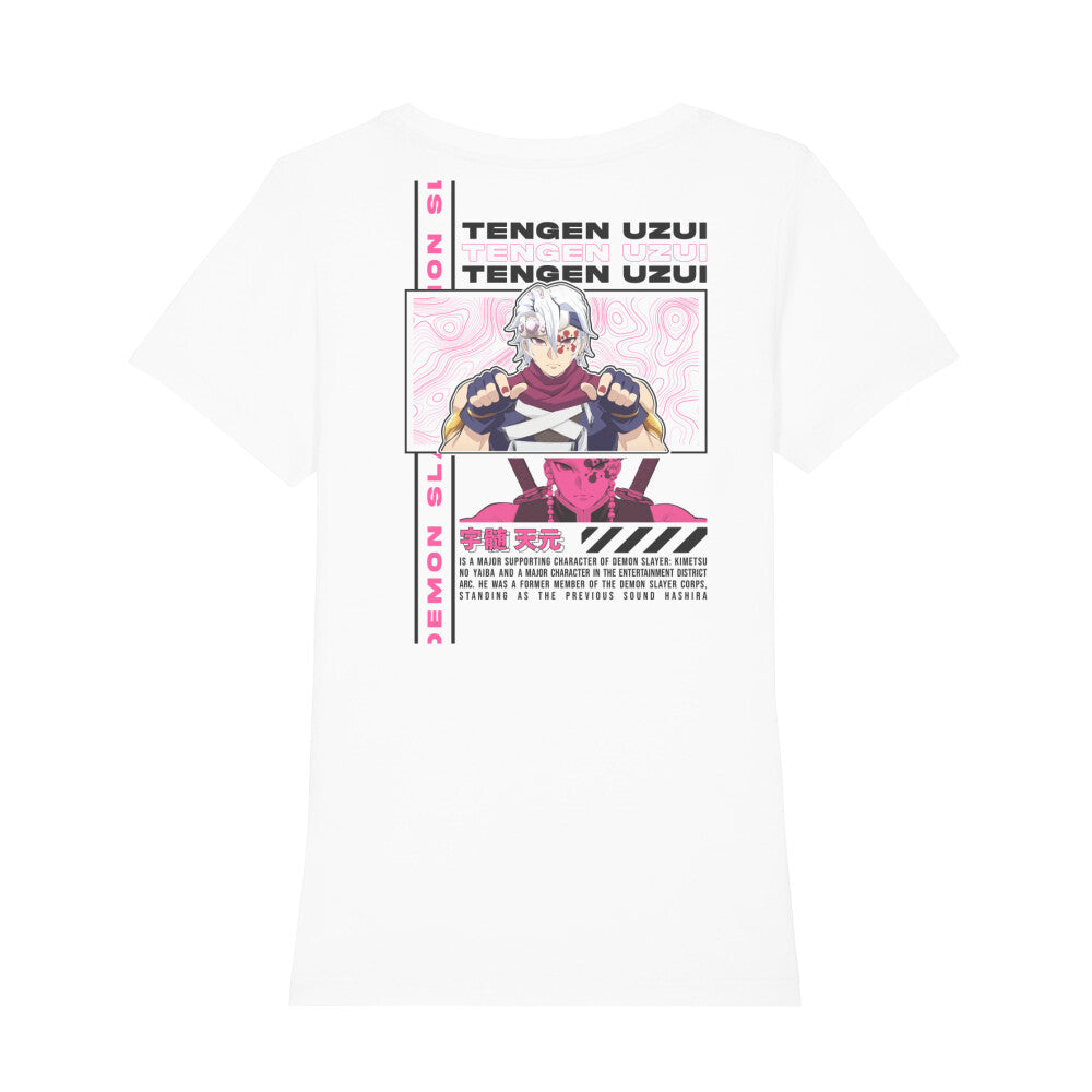 Demon Slayer x Tengen Uzui - Damen T-Shirt Premium