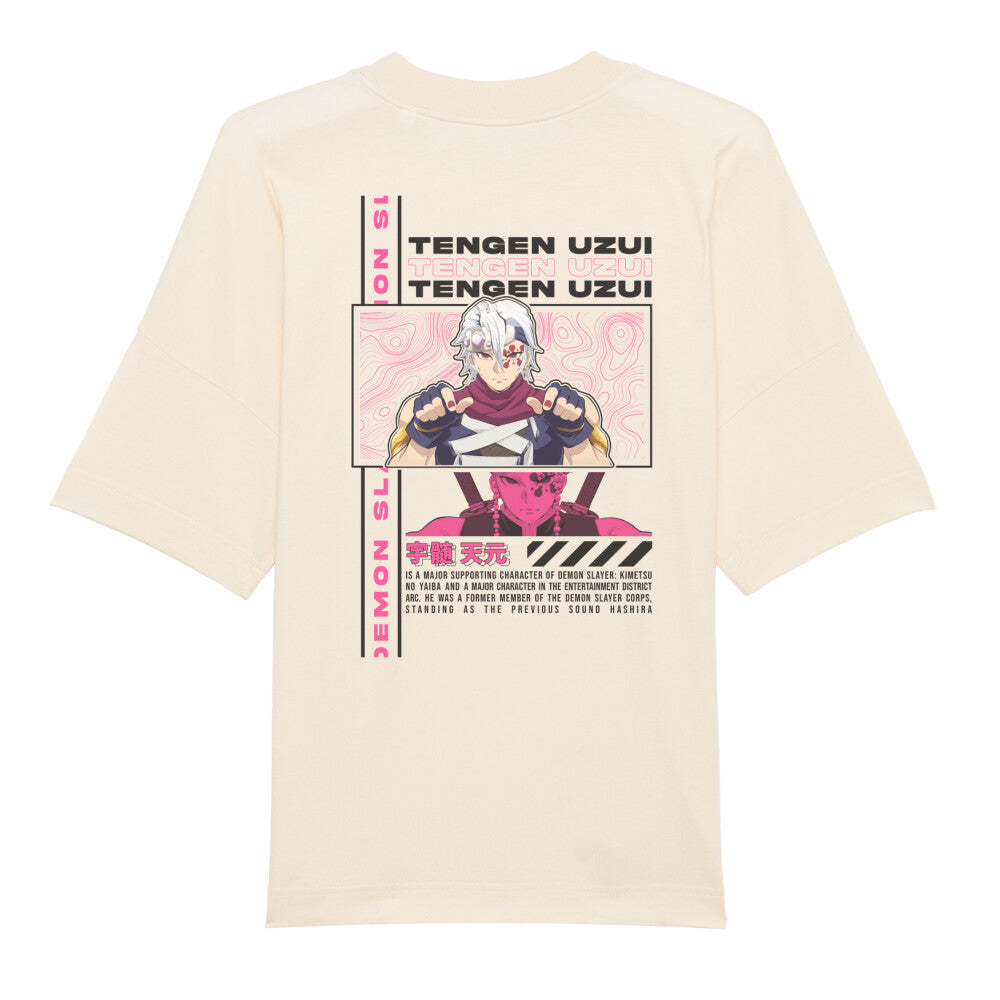 Demon Slayer x Tengen Uzui - Oversized Shirt Premium
