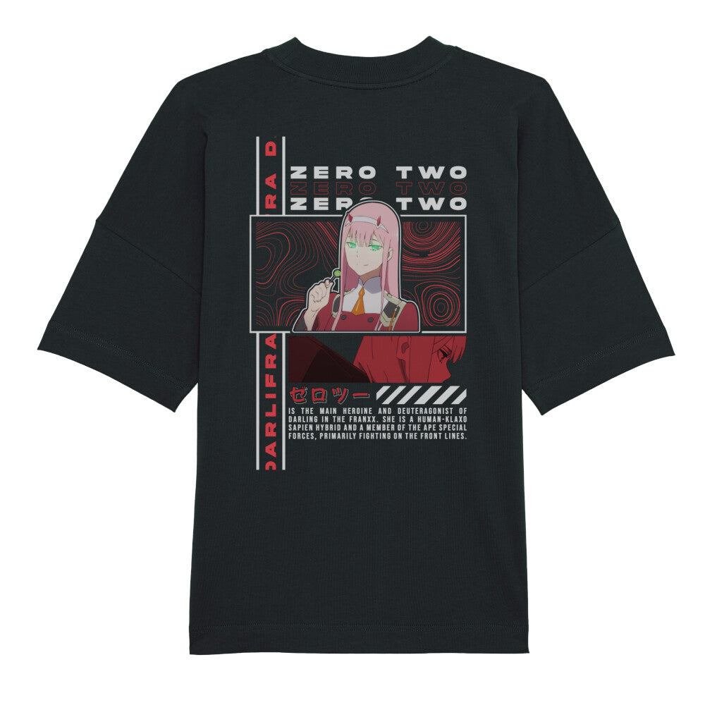 Darling In The FranXX x Zero Two - Oversized Shirt Premium