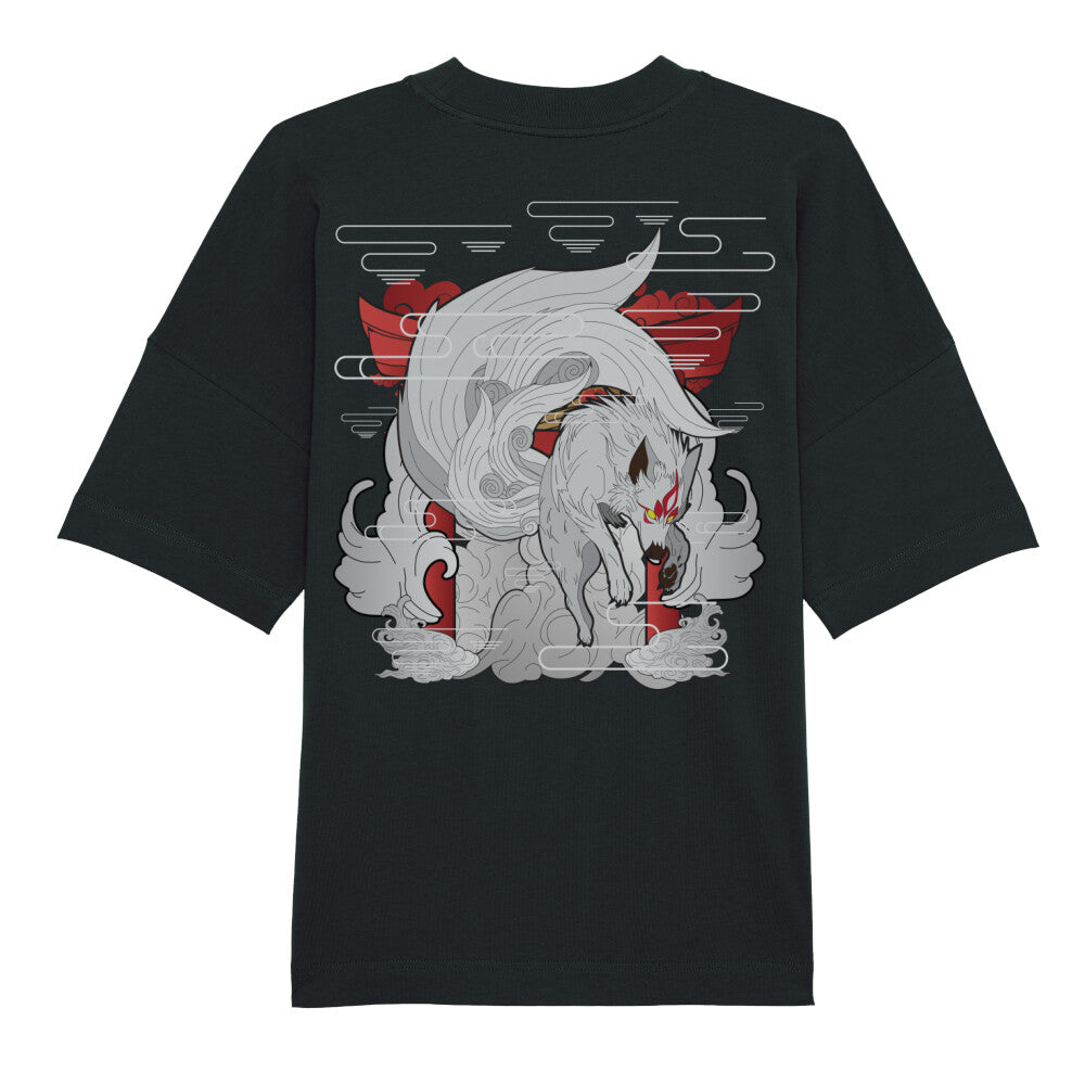 Shrine x Kitsune - Oversized Shirt Premium
