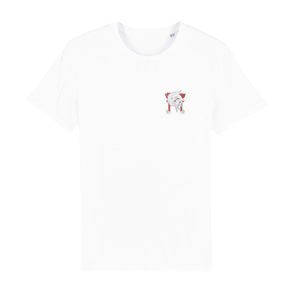 Shrine x Kitsune - Herren T-Shirt Premium
