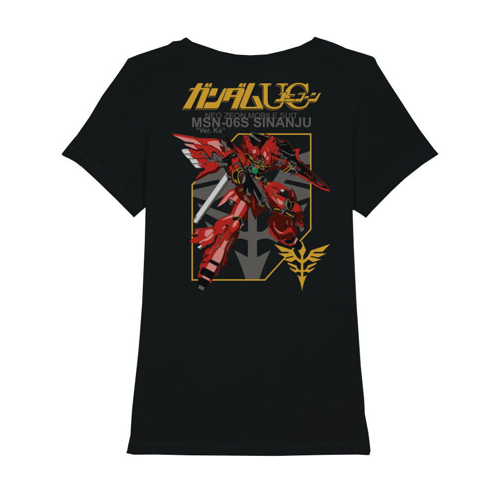Gundam x Shinanju- Damen T-Shirt Premium