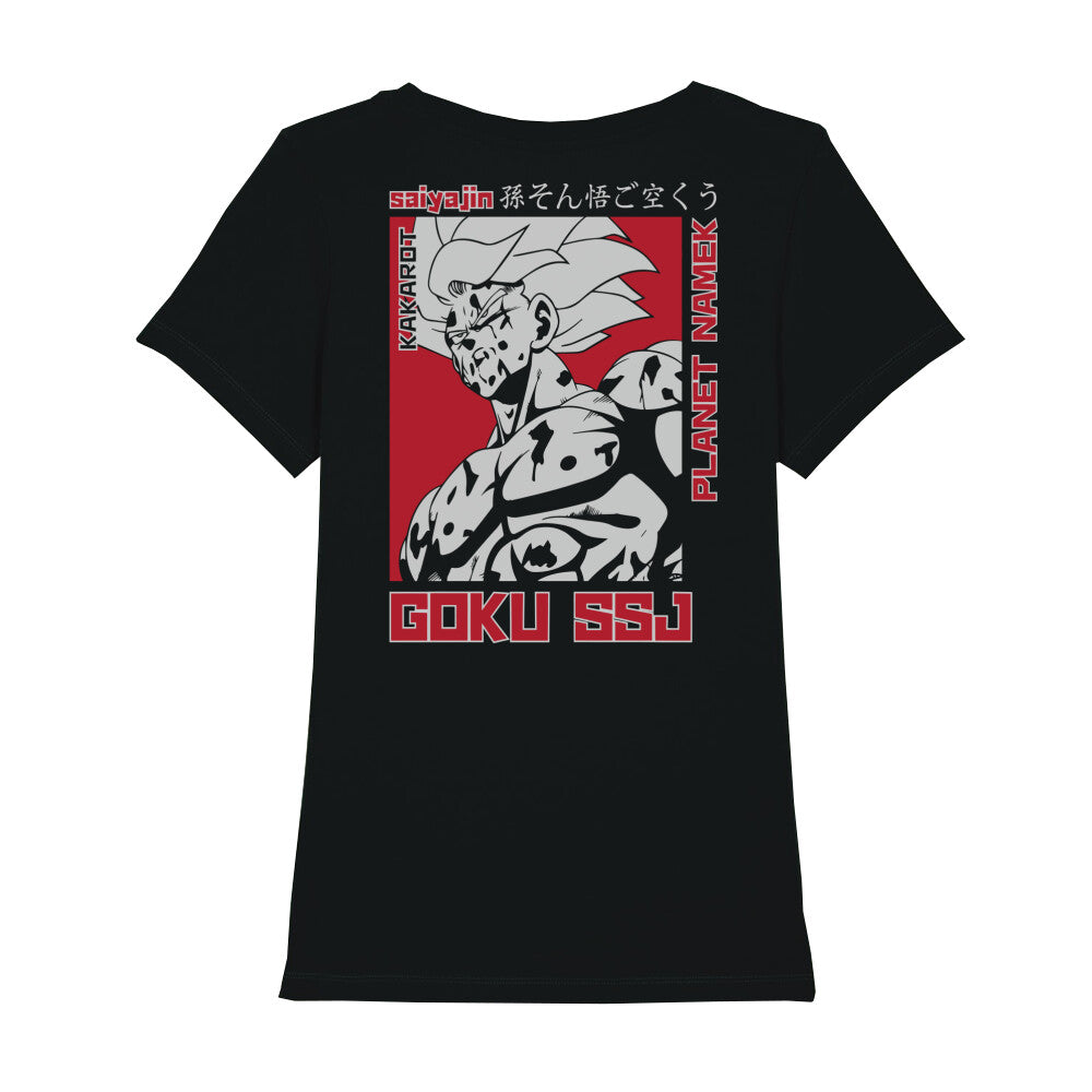 Dragonball Z x Goku SSJ - Damen T-Shirt Premium