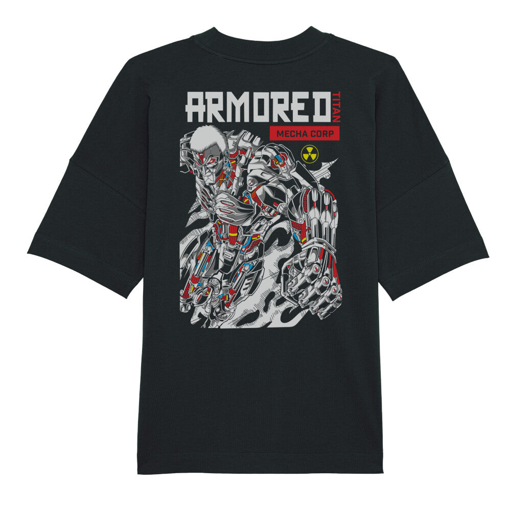Mecha x Armored Titan - Oversized Shirt Premium