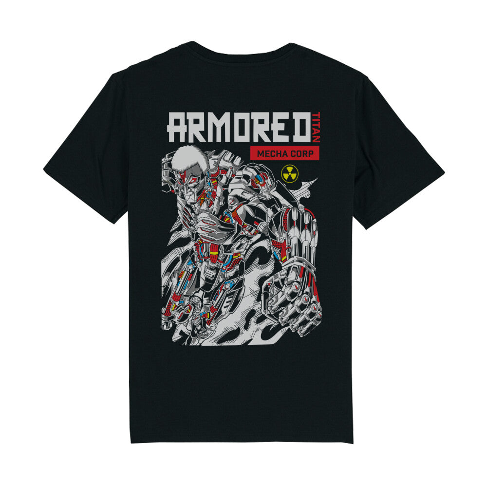 Mecha x Armored Titan - Herren T-Shirt Premium