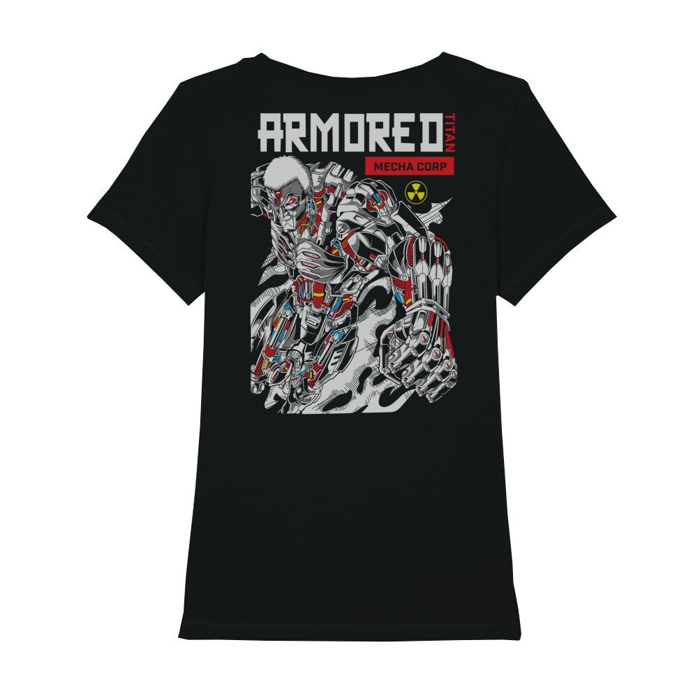 Mecha x Armored Titan - Damen T-Shirt Premium