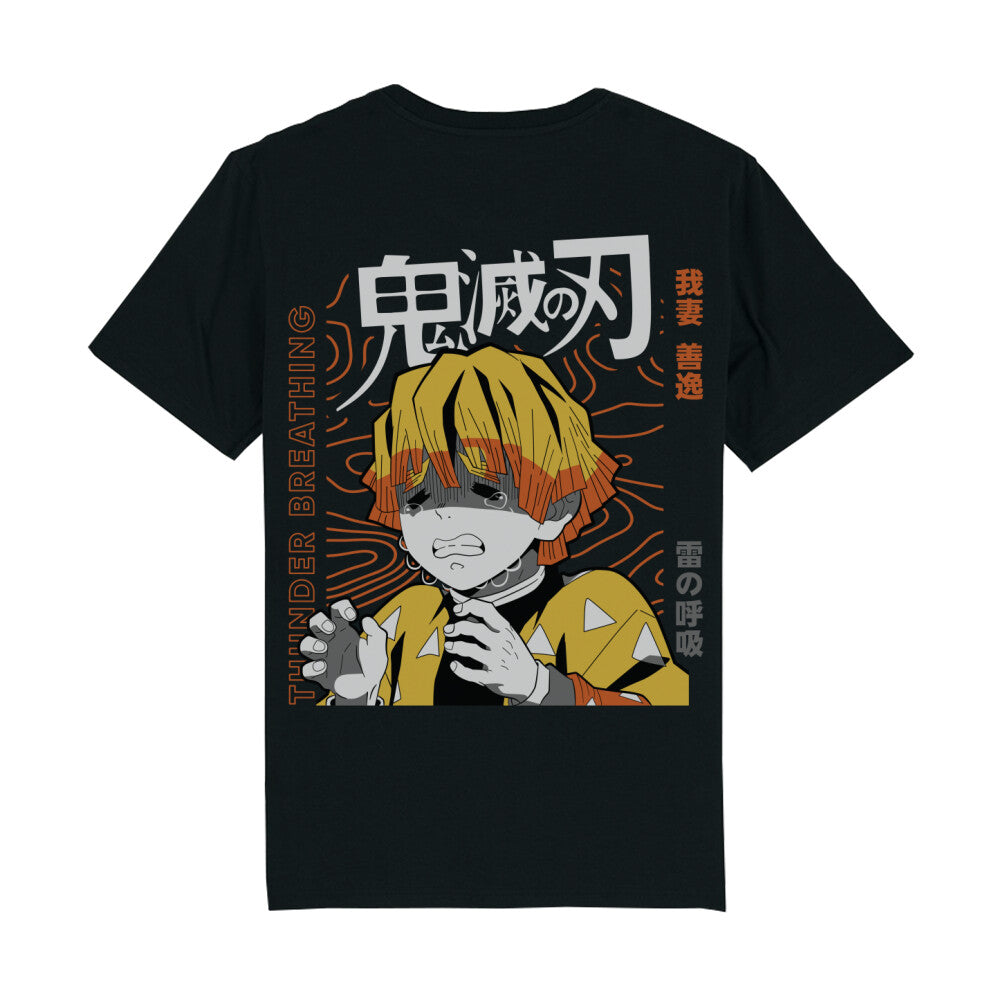 Demon Slayer x Zenitsu - Herren T-Shirt Premium