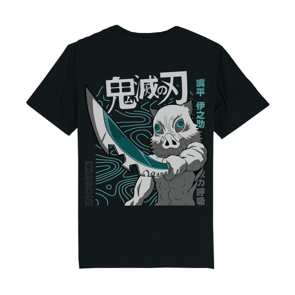 Demon Slayer x Inosuke - Herren T-Shirt Premium