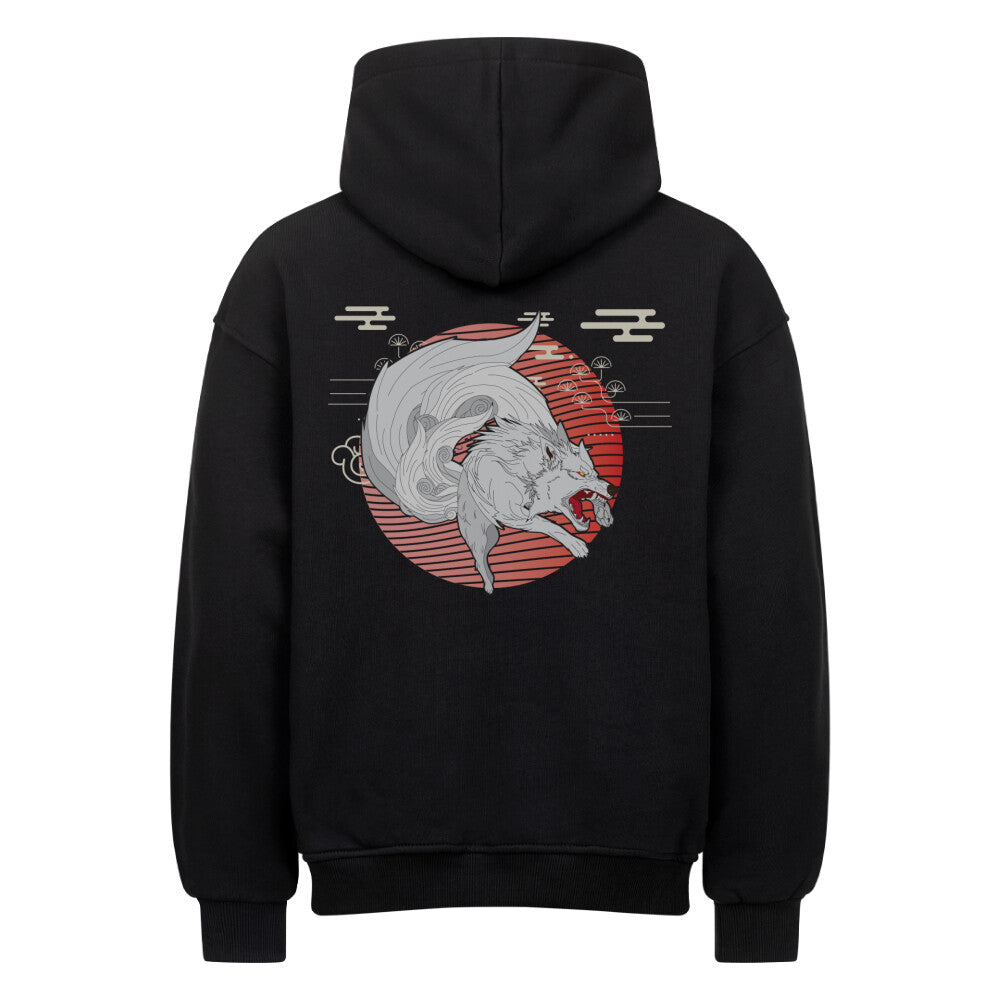 Moon x Fox - Heavy Cotton Oversized Hoodie