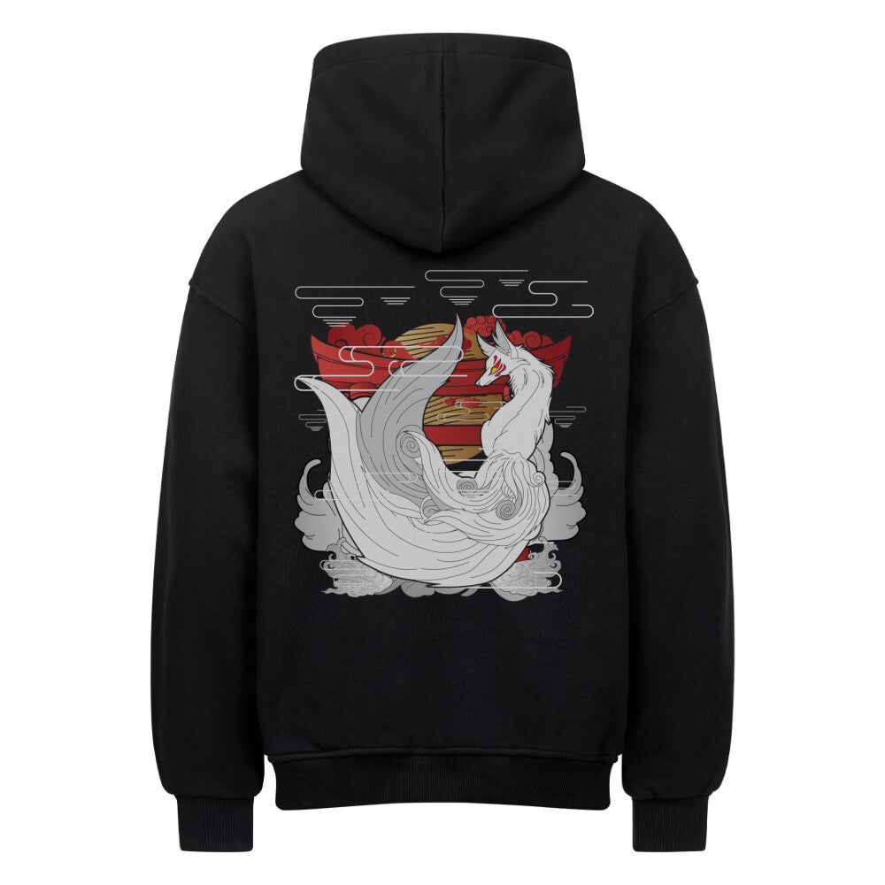 Fox x Shrine - Heavy Cotton Oversized Hoodie