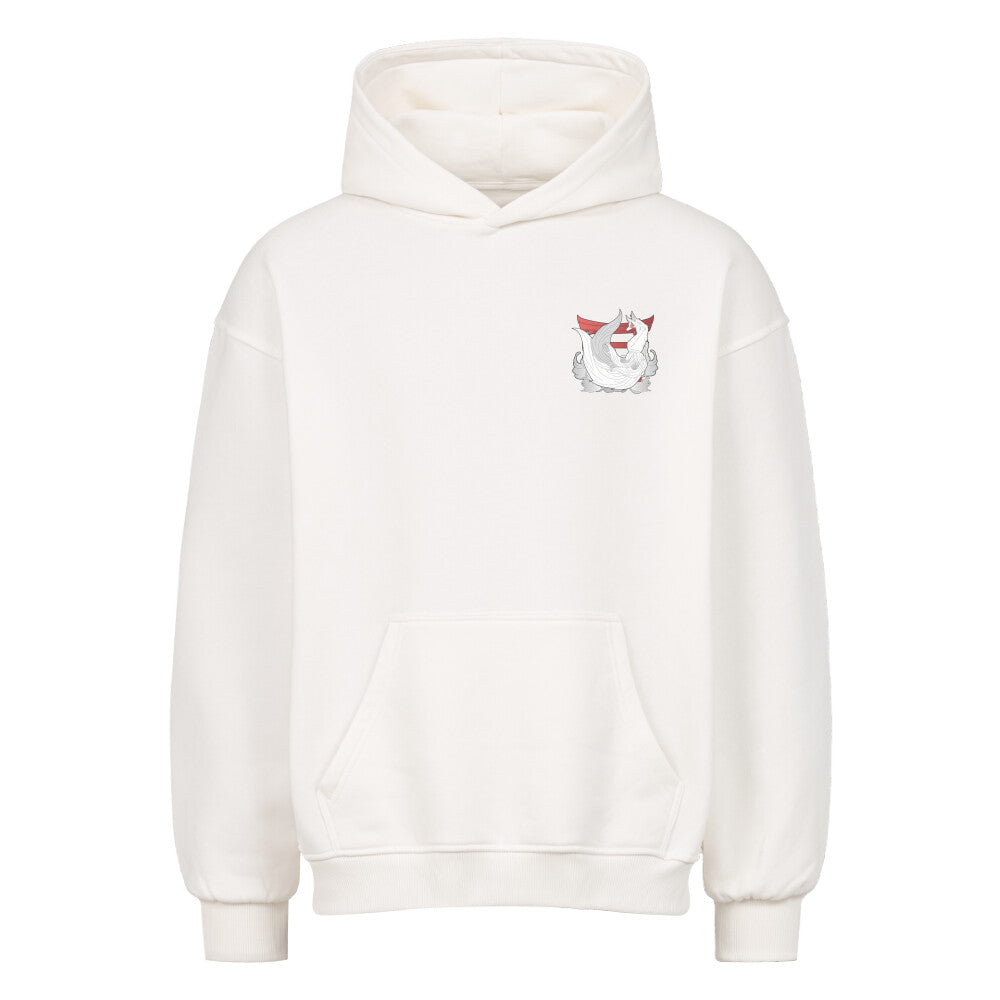 Fox x Shrine - Heavy Cotton Oversized Hoodie