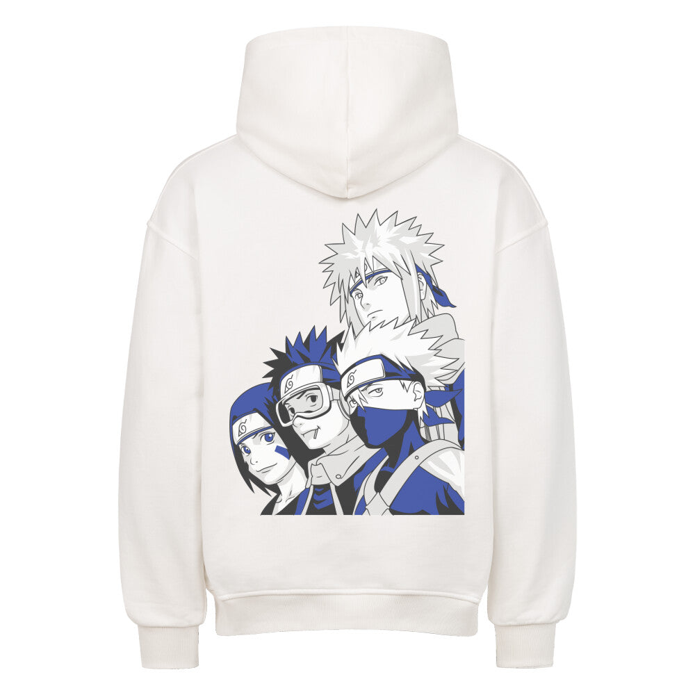 Naruto x Team 7 - Heavy Cotton Oversized Hoodie