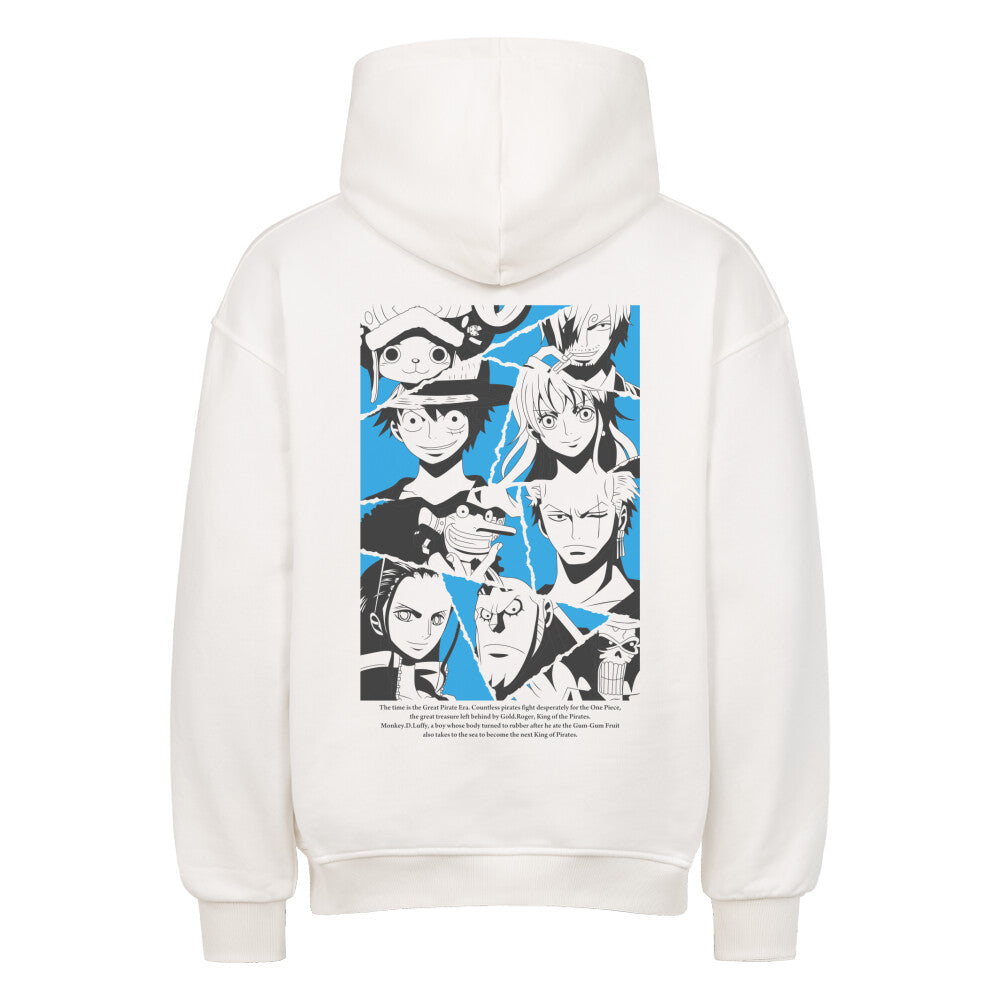 Strawhat Pirates - Heavy Cotton Oversized Hoodie