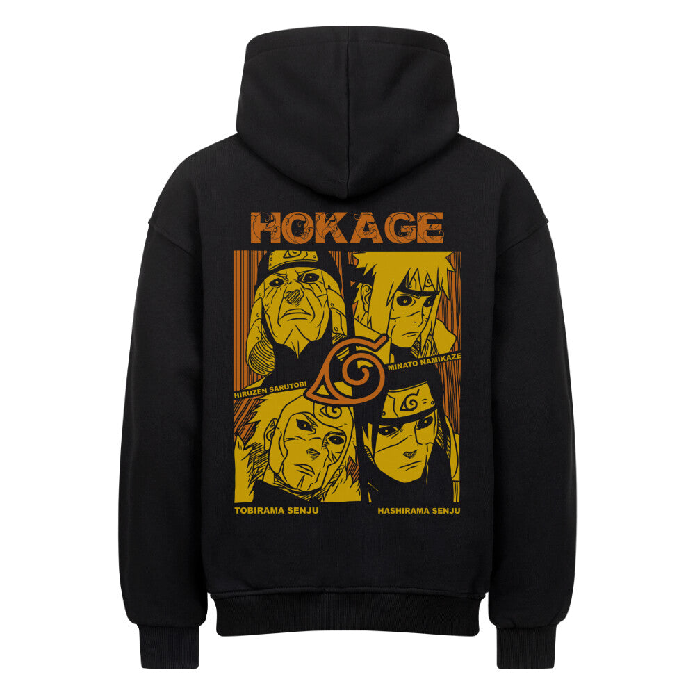 Naruto x Hokage - Heavy Cotton Oversized Hoodie