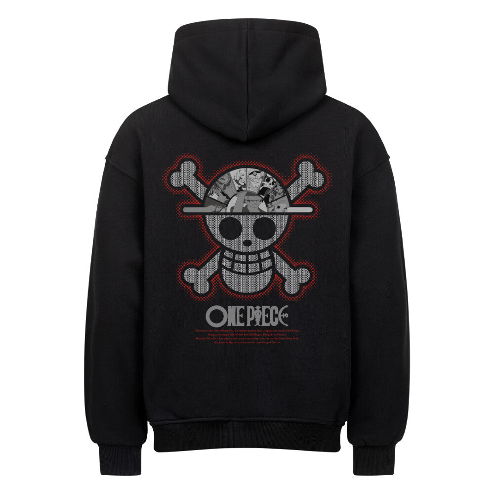 One Piece x Jolly Roger - Heavy Cotton Oversized Hoodie
