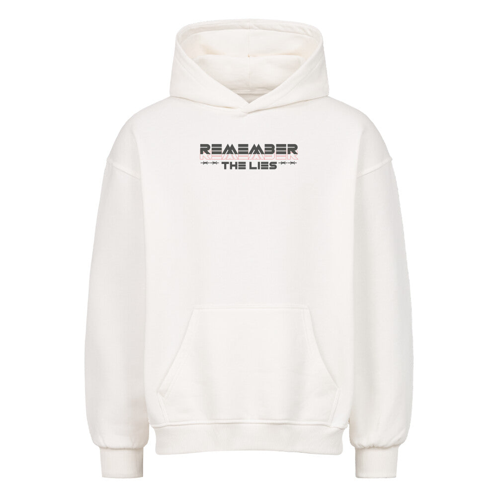 Remember x Uso - Heavy Cotton Oversized Hoodie