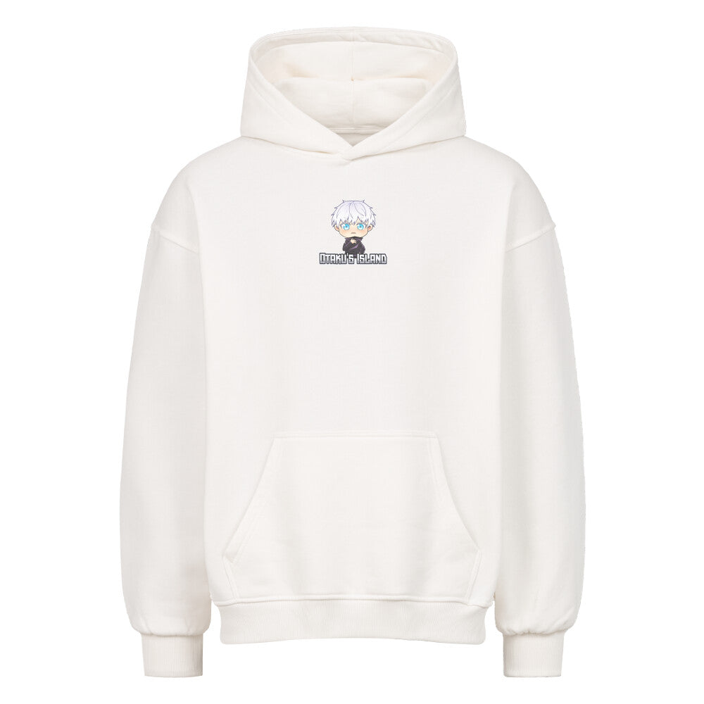 Otaku's Island x Chibi Gojo - Heavy Cotton Oversized Hoodie