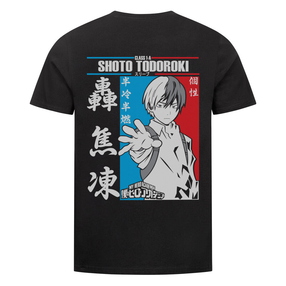 My Hero Academia x Shoto Todoroki - Herren T-Shirt Premium