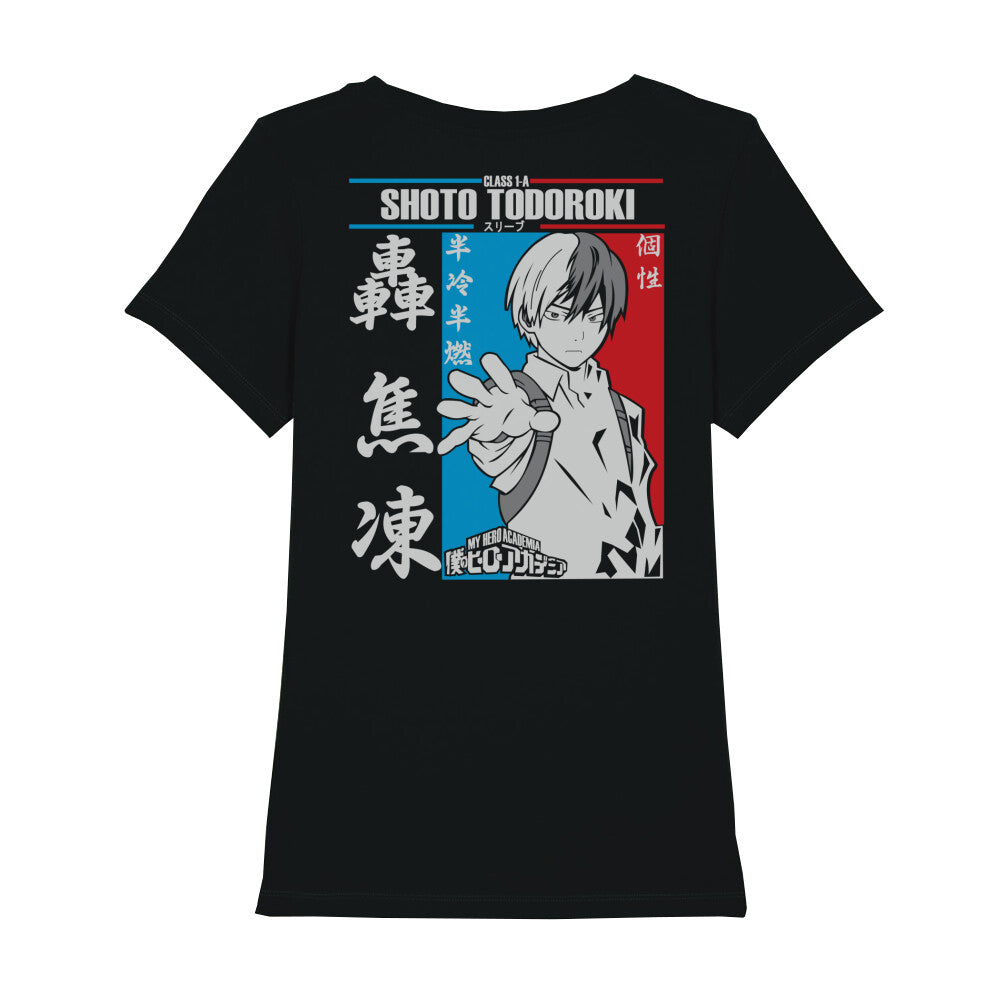 My Hero Academia x Shoto Todoroki - Damen T-Shirt Premium