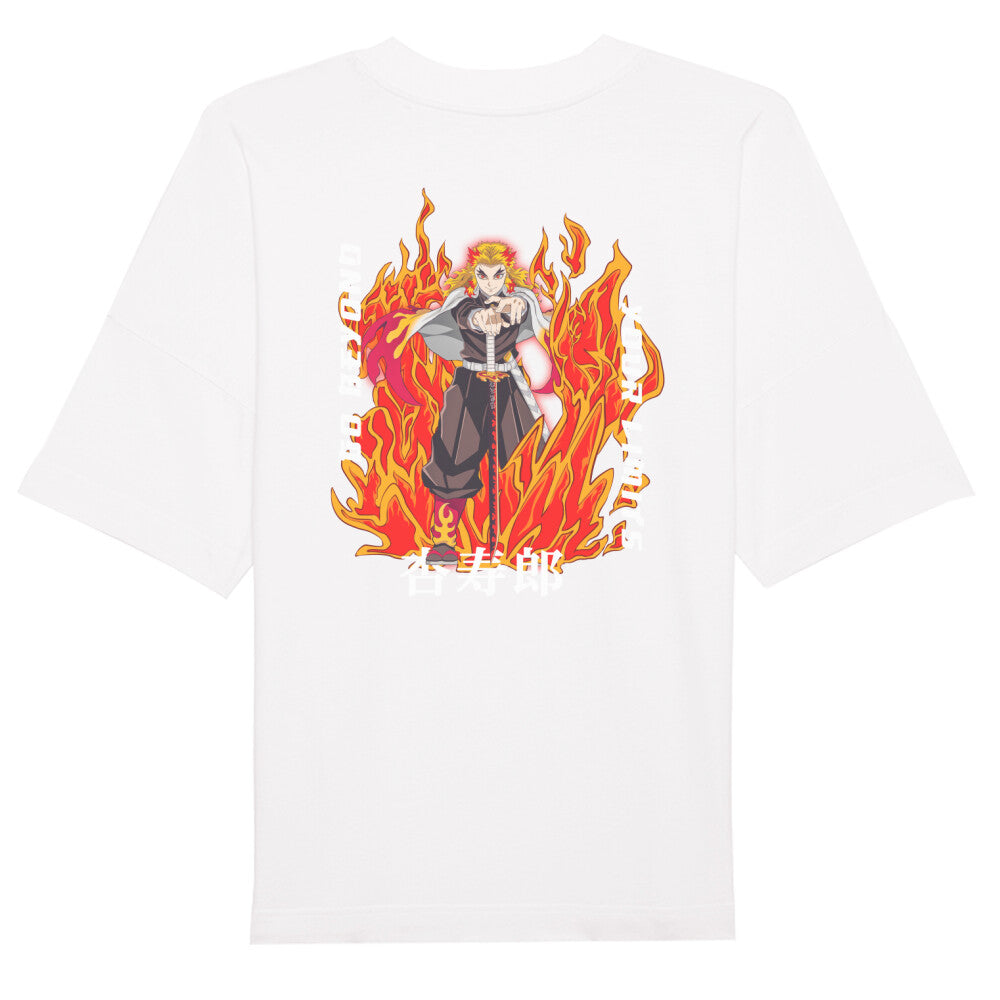 Demon Slayer x Rengoku - Oversized Shirt Premium