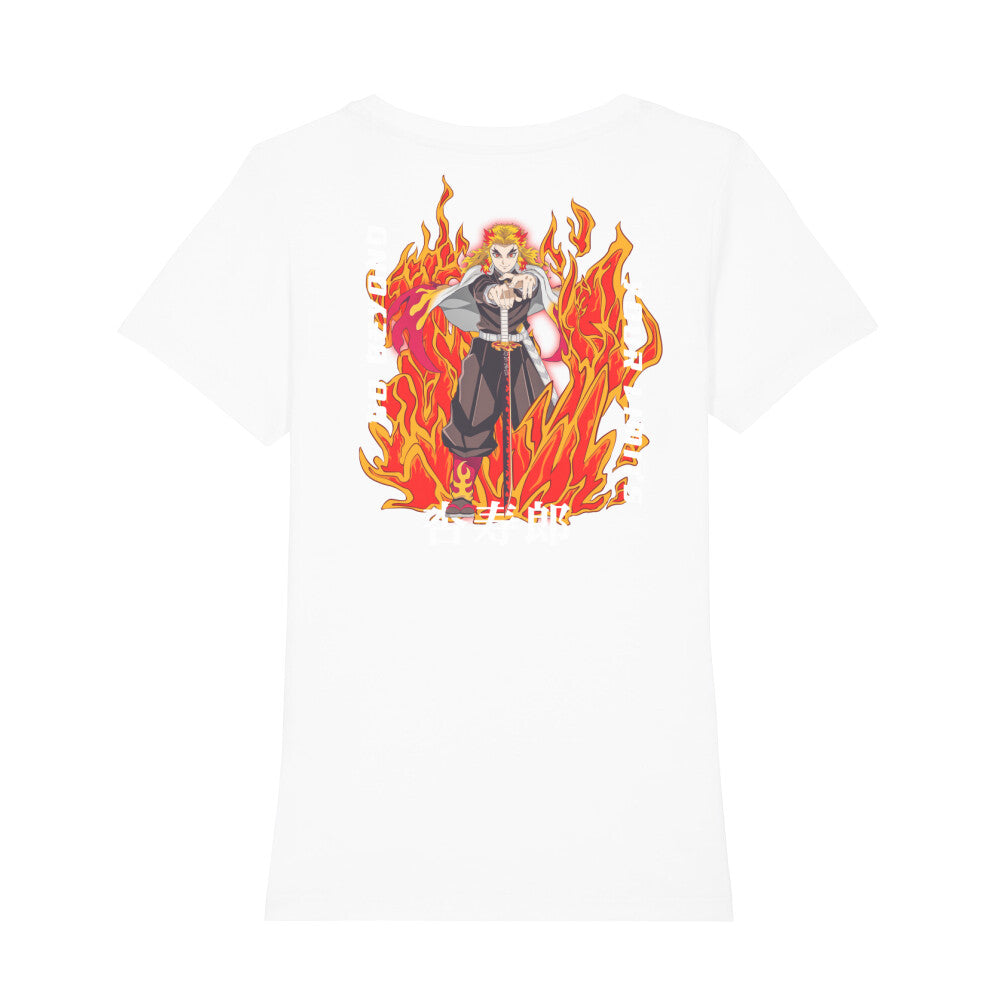 Demon Slayer x Rengoku - Damen T-Shirt Premium